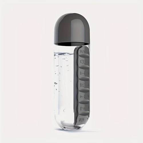 Roami DoseBottle™ Water Bottle + Weekly Pill Organiser