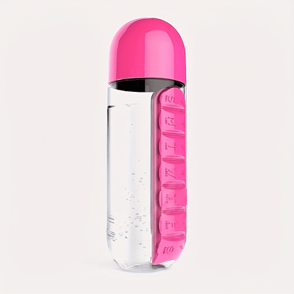 Roami DoseBottle™ Water Bottle + Weekly Pill Organiser - Gear Junction
